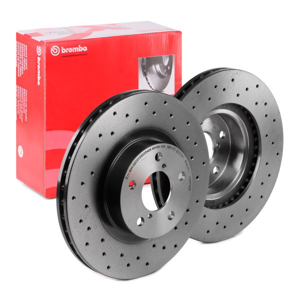 Диск гальмівний передній Brembo 0956742X