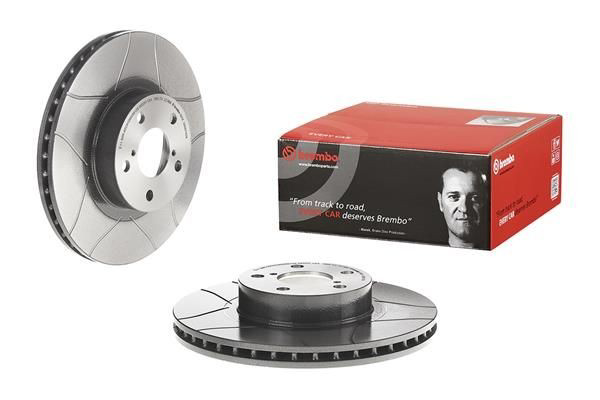 Гальмівні диски передні 09567476 Brembo