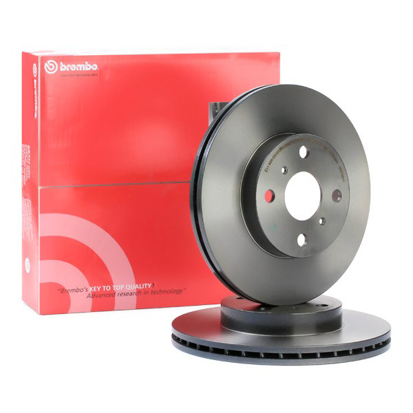 Диск гальмівний передній Brembo 09573611