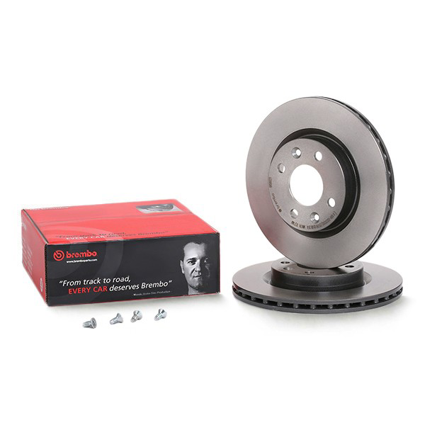 Диск гальмівний передній Brembo 09580221