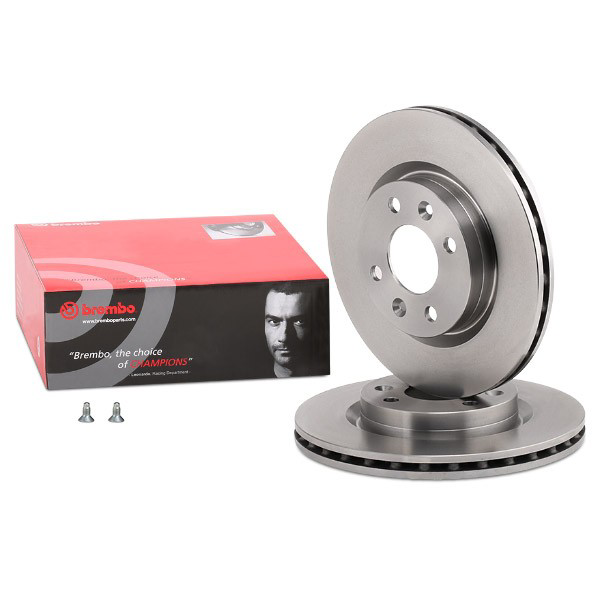 09580224 Brembo Гальмо дискове переднє