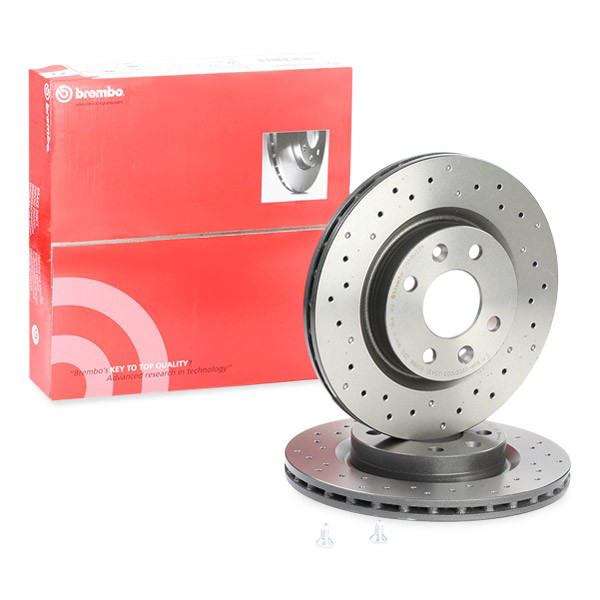 Диск гальмівний передній Brembo 0958022X