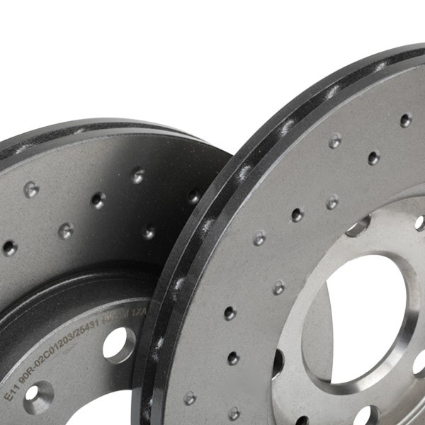 Диск переднього гальма Brembo 0958433X ціна, від 31.83 USD
