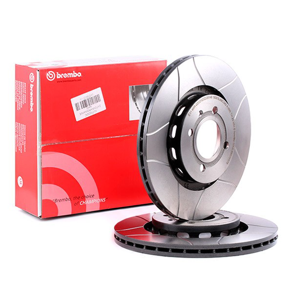 Диск переднього гальма Brembo 09672875 ціна, від 44.35 USD