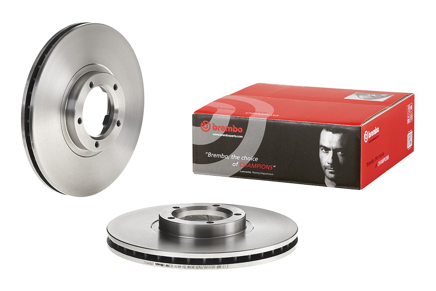 Диск переднього гальма Brembo 09695910 ціна, від 29.88 USD