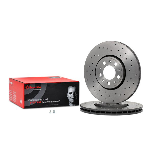 Диск гальмівний передній Brembo 0970102X
