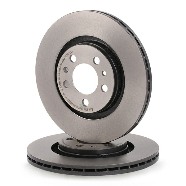 Диск гальмівний передній Brembo 09701211