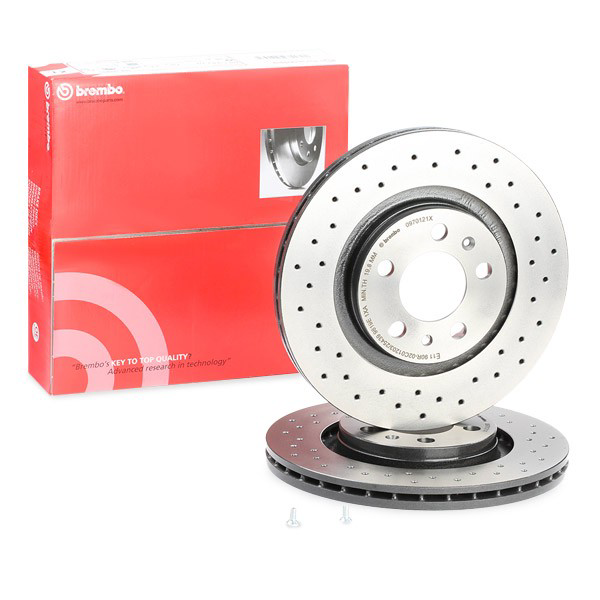 Диск гальмівний передній Brembo 0970121X