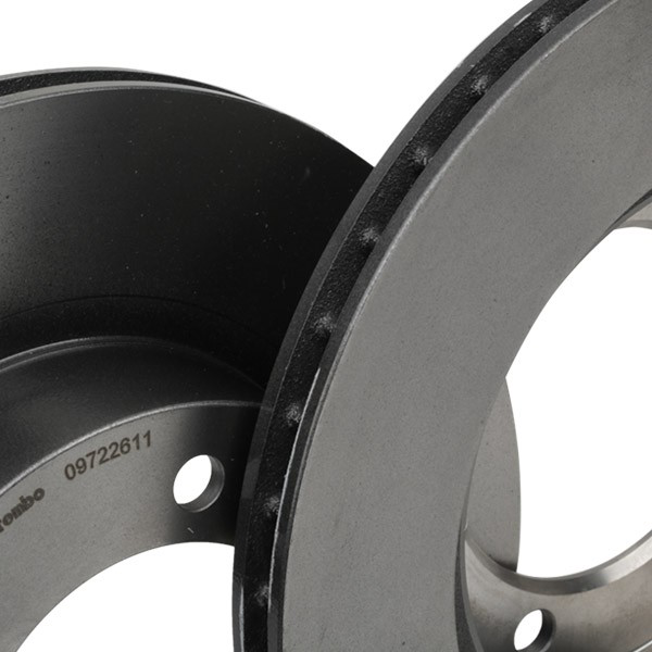 Диск гальмівний передній Brembo 09722611