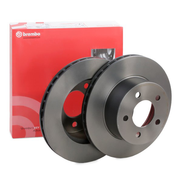 Диск гальмівний передній Brembo 09742181