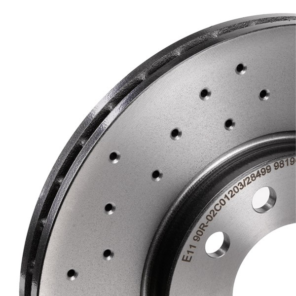 Диск гальмівний передній Brembo 0976291X