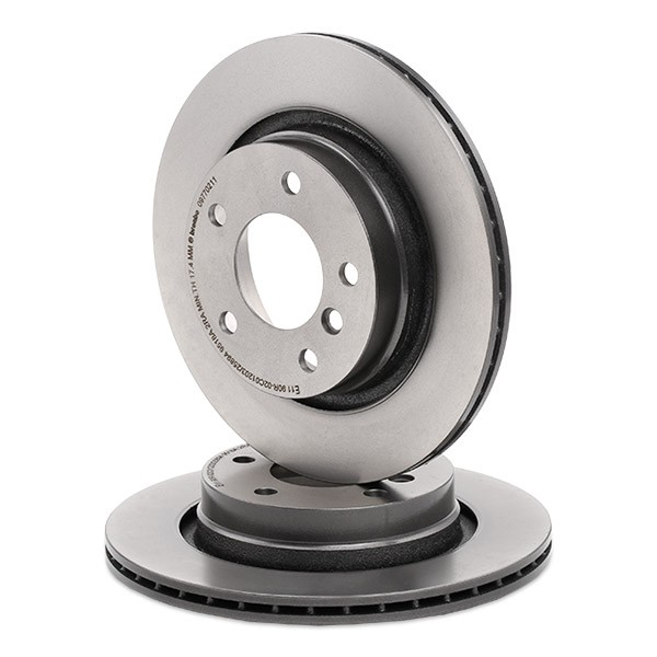 Купити 09770211 Brembo Диск заднього гальма