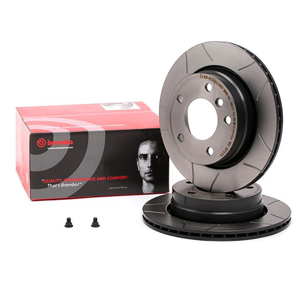 Купити 09772775 Brembo Диск заднього гальма