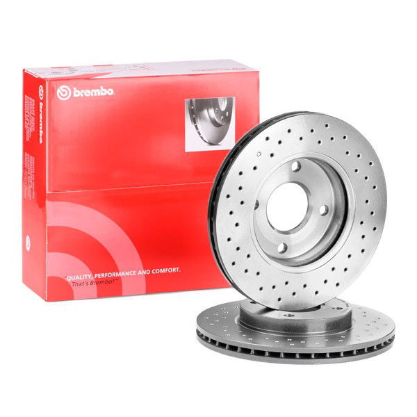 Диск гальмівний передній Brembo 0978061X