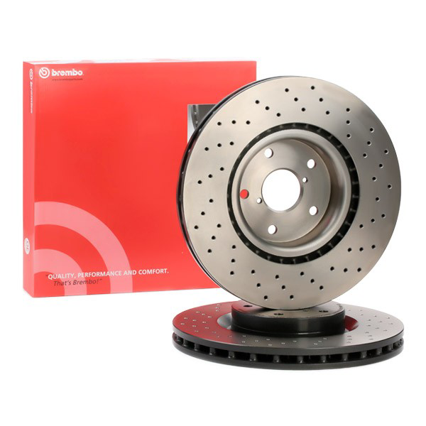 Диск гальмівний передній Brembo 0978122X