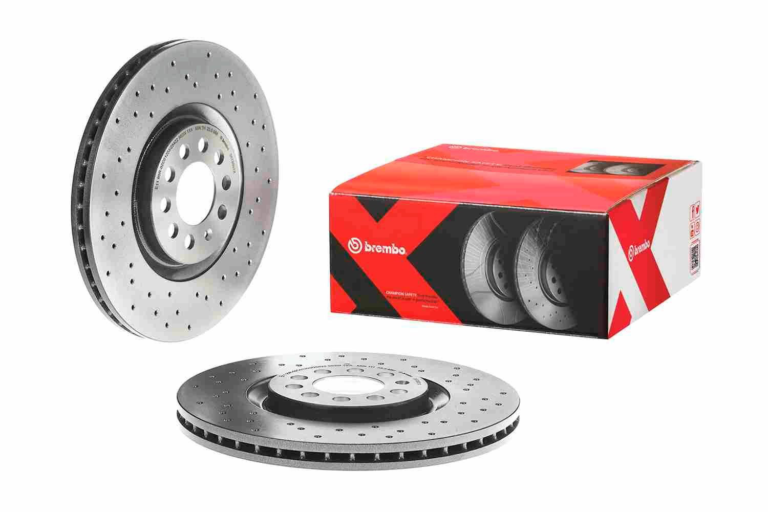 Купити 0978801X Brembo Ротор гальмівний