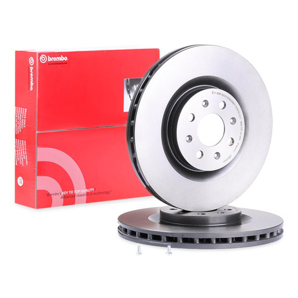 Диск гальмівний передній Brembo 09800431