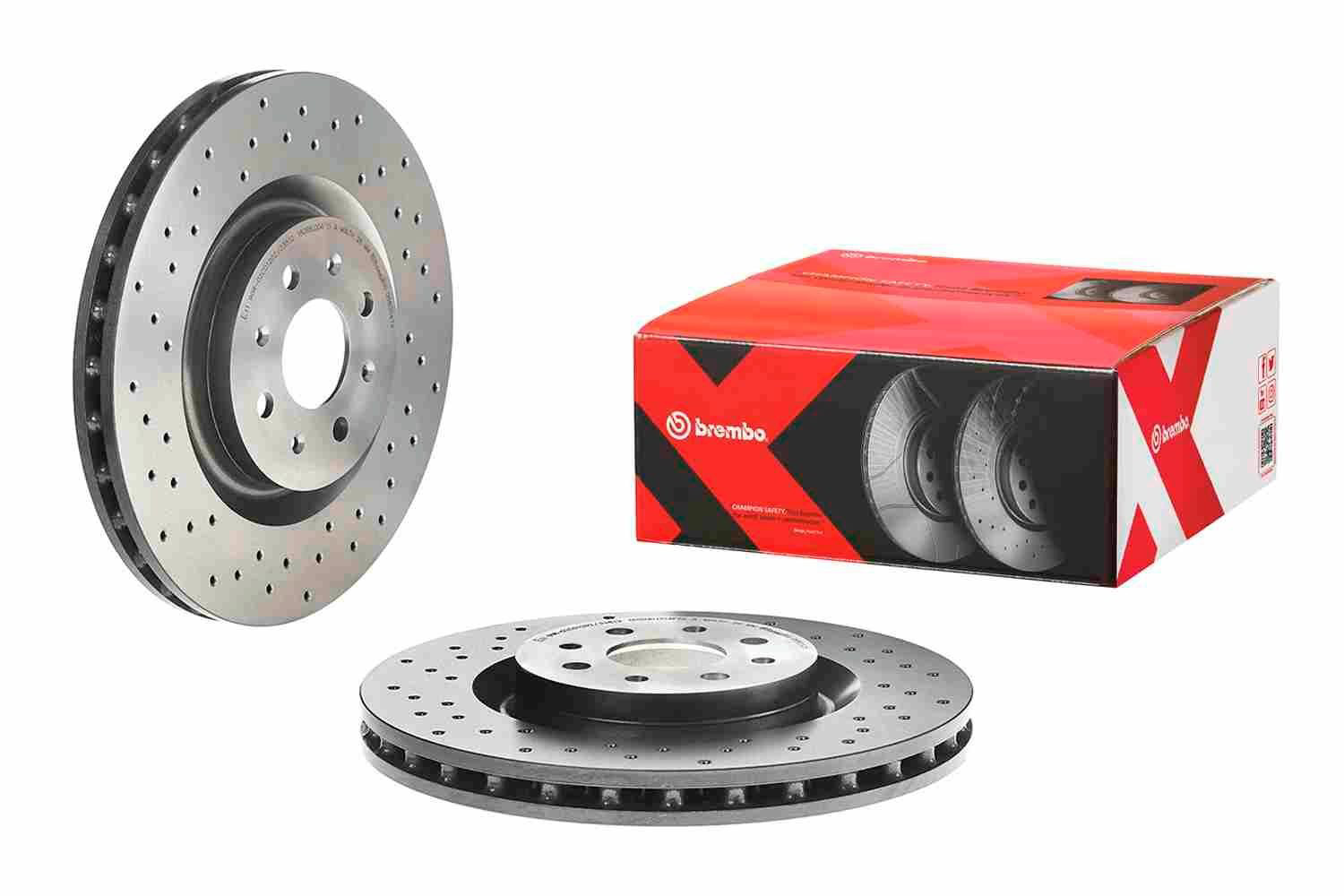 Гальмівні диски передні 0980047X Brembo
