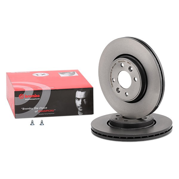 Диск гальмівний передній Brembo 09813721