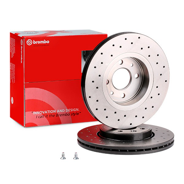 Диск переднього гальма Brembo 0981372X ціна, від 70.68 USD
