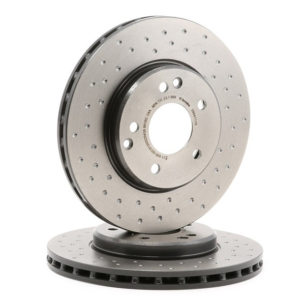 Диск гальмівний передній Brembo 0984111X