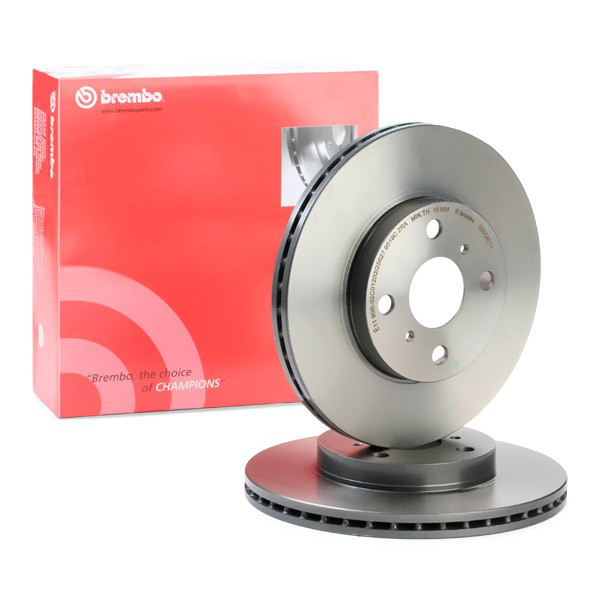 Диск гальмівний передній Brembo 09854511