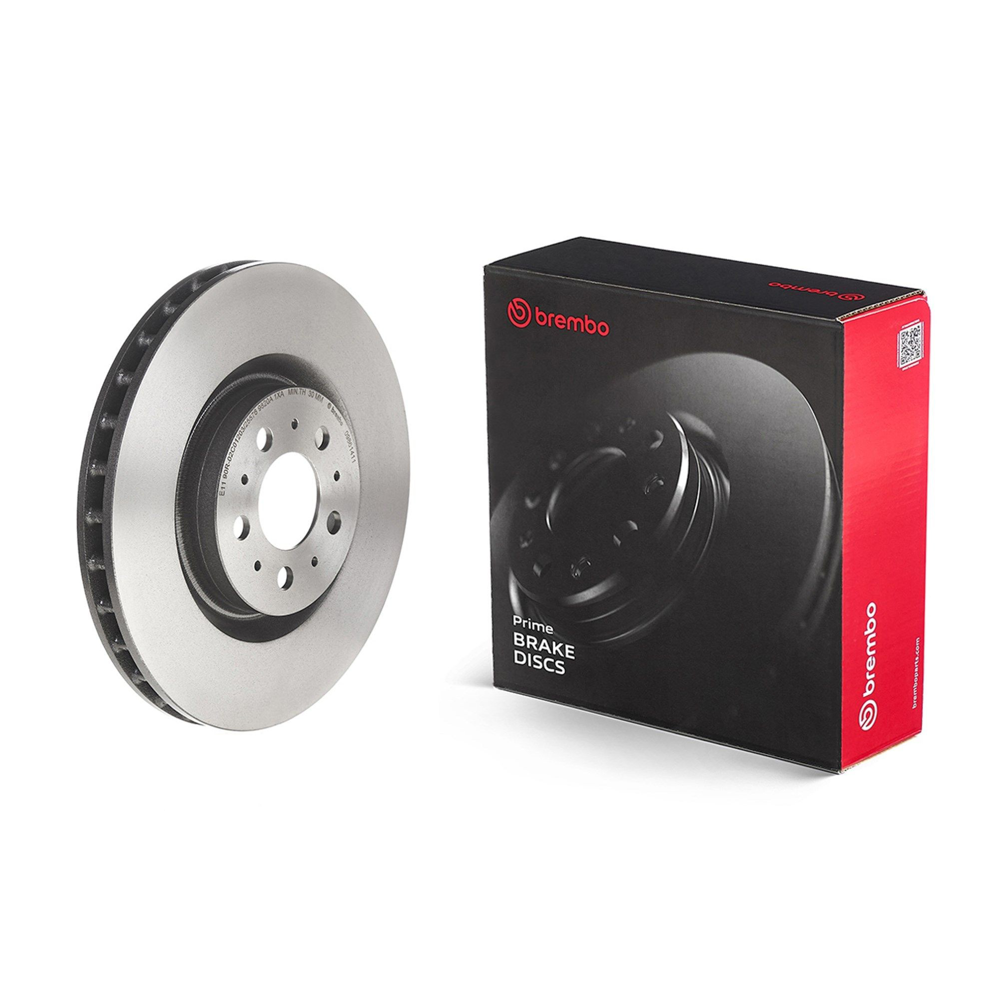 Диск переднього гальма Brembo 09861411 ціна, від 83.95 USD