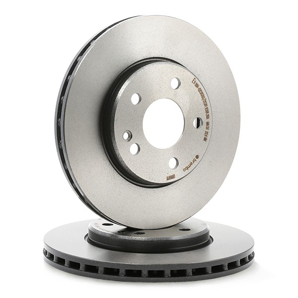 Диск гальмівний передній Brembo 09868111