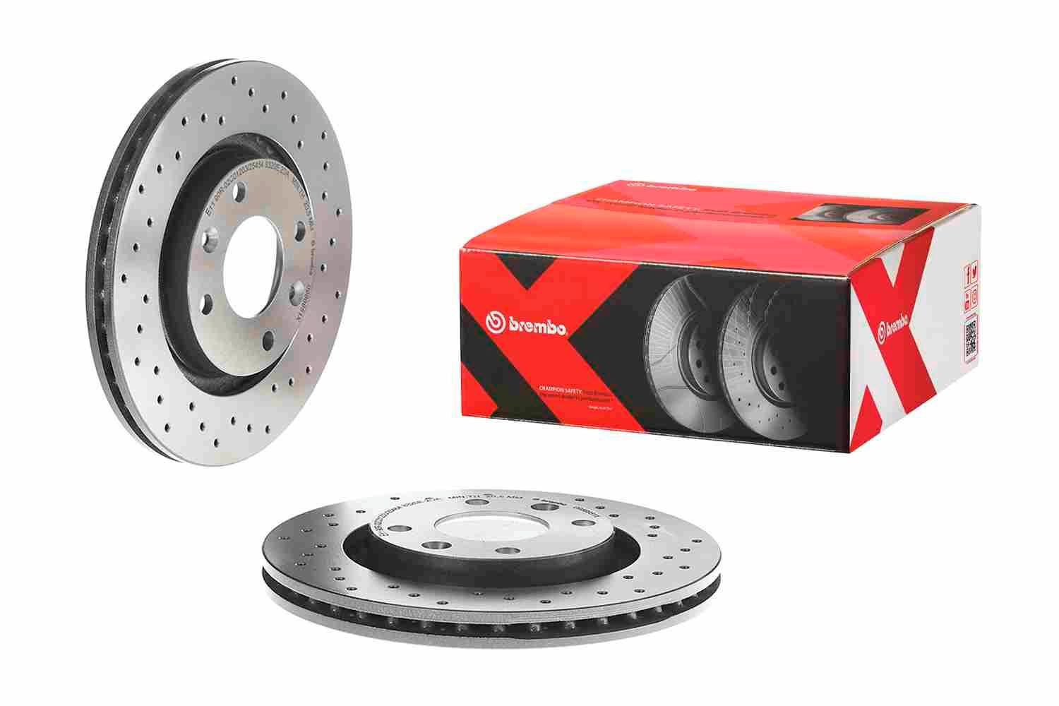 Купити 0986951X Brembo Ротор гальмівний