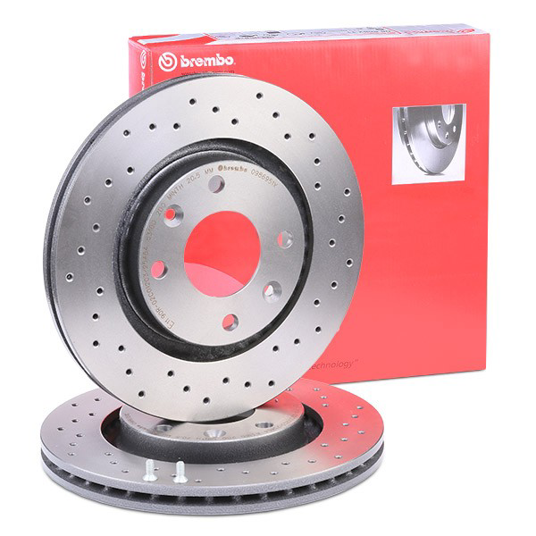 Гальмівні диски передні 0986951X Brembo