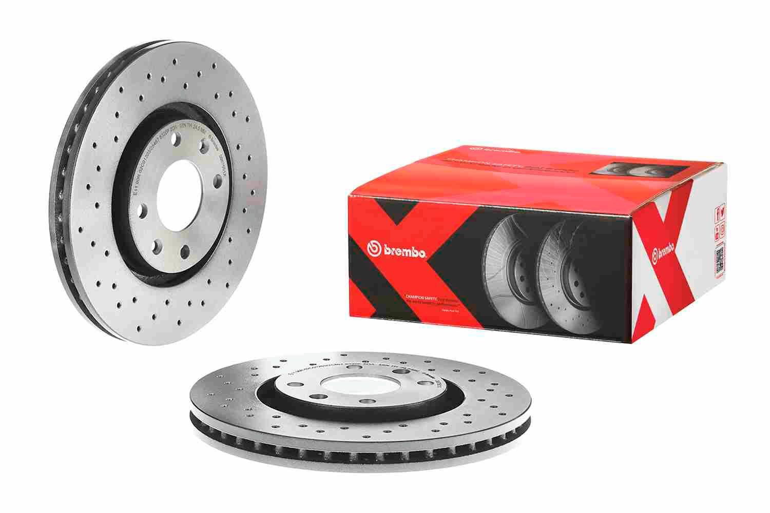 Купити 0987601X Brembo Ротор гальмівний