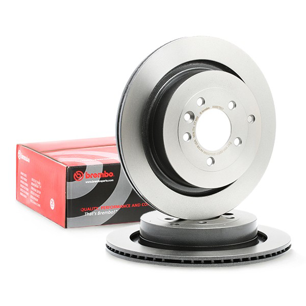 Купити 09887631 Brembo Диск заднього гальма