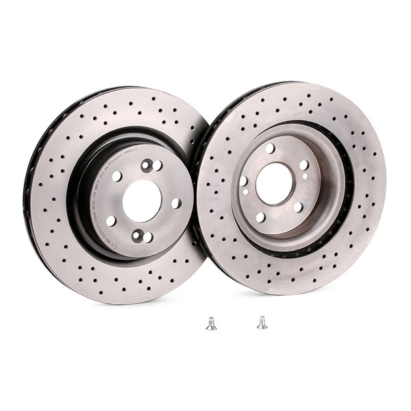 Диск переднього гальма Brembo 0989041X ціна, від 56.86 USD