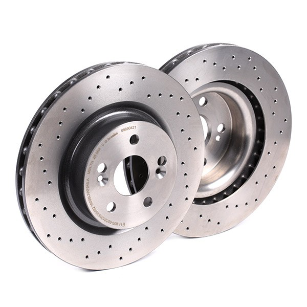 Диск гальмівний передній Brembo 09890421