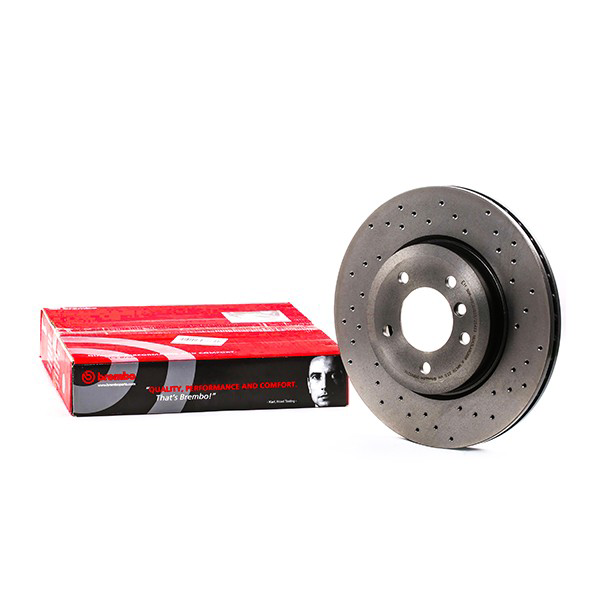 Диск гальмівний передній Brembo 0989521X