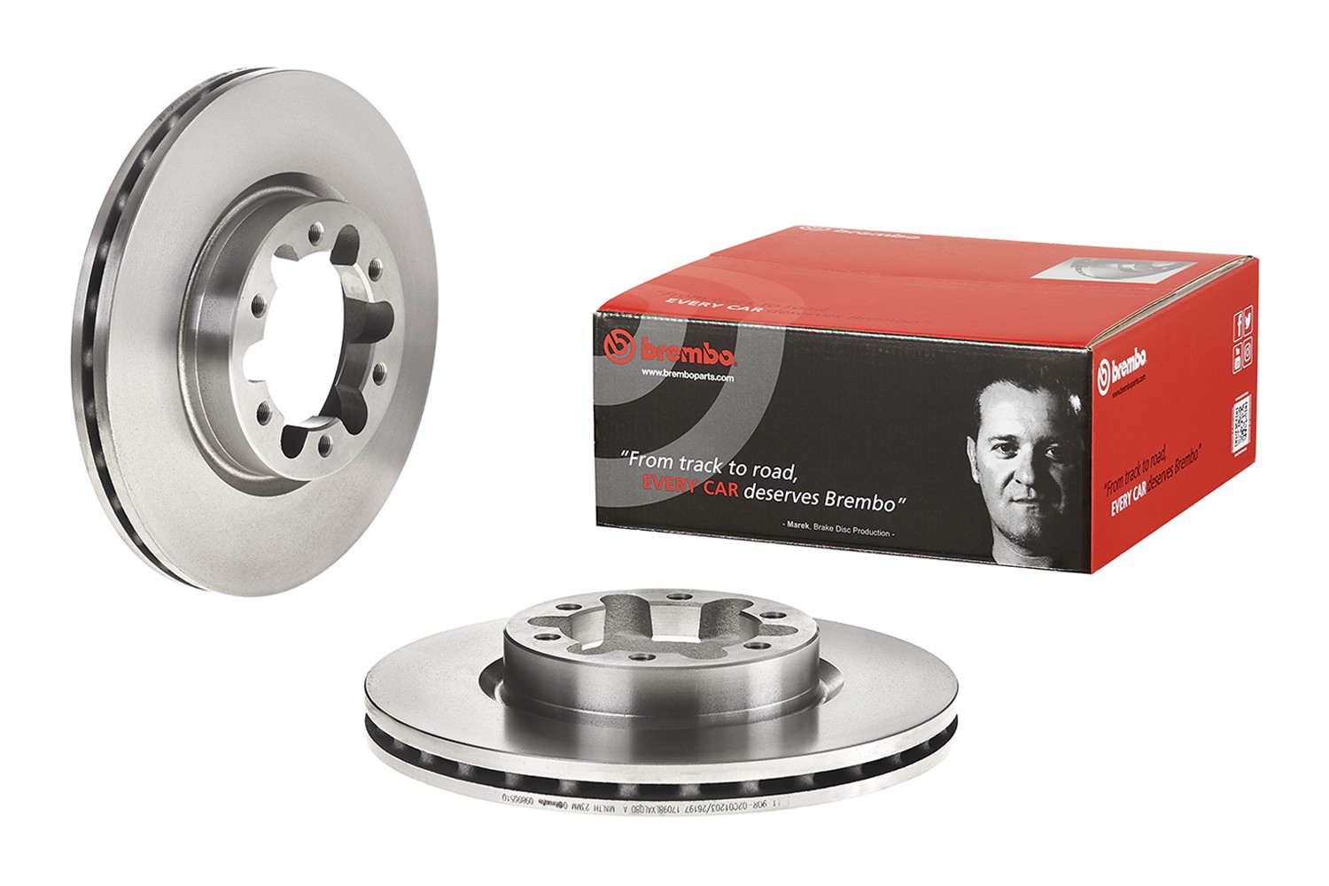 Купити 09896510 Brembo Ротор гальмівний