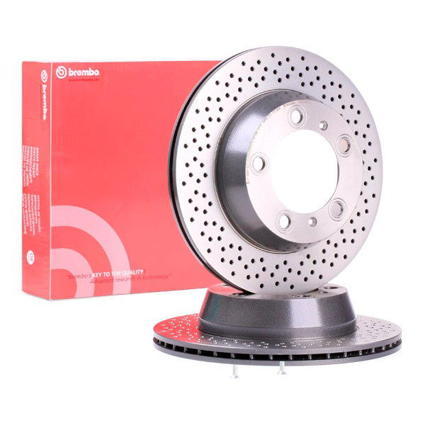 Купити 09899811 Brembo Диск заднього гальма