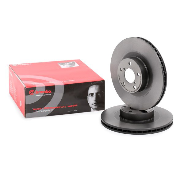 Диск гальмівний передній Brembo 09907711