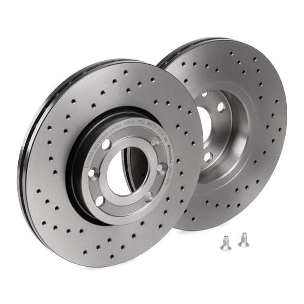 0990781X Brembo Гальмо дискове переднє