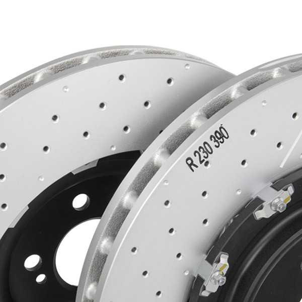 Диск переднього гальма Brembo 09931333 ціна, від 554.28 USD