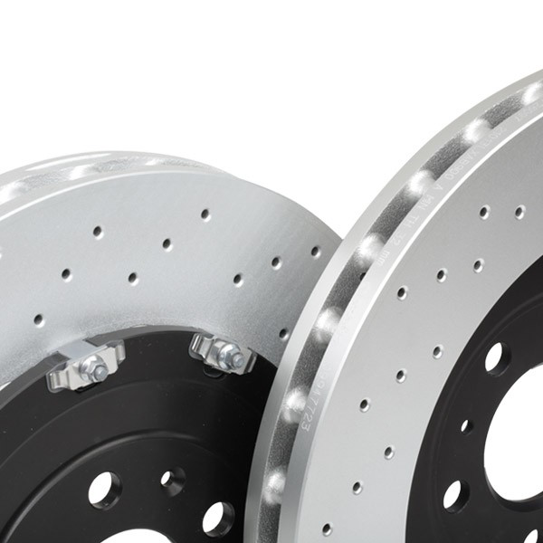 Диск переднього гальма Brembo 09947723 ціна, від 455.37 USD