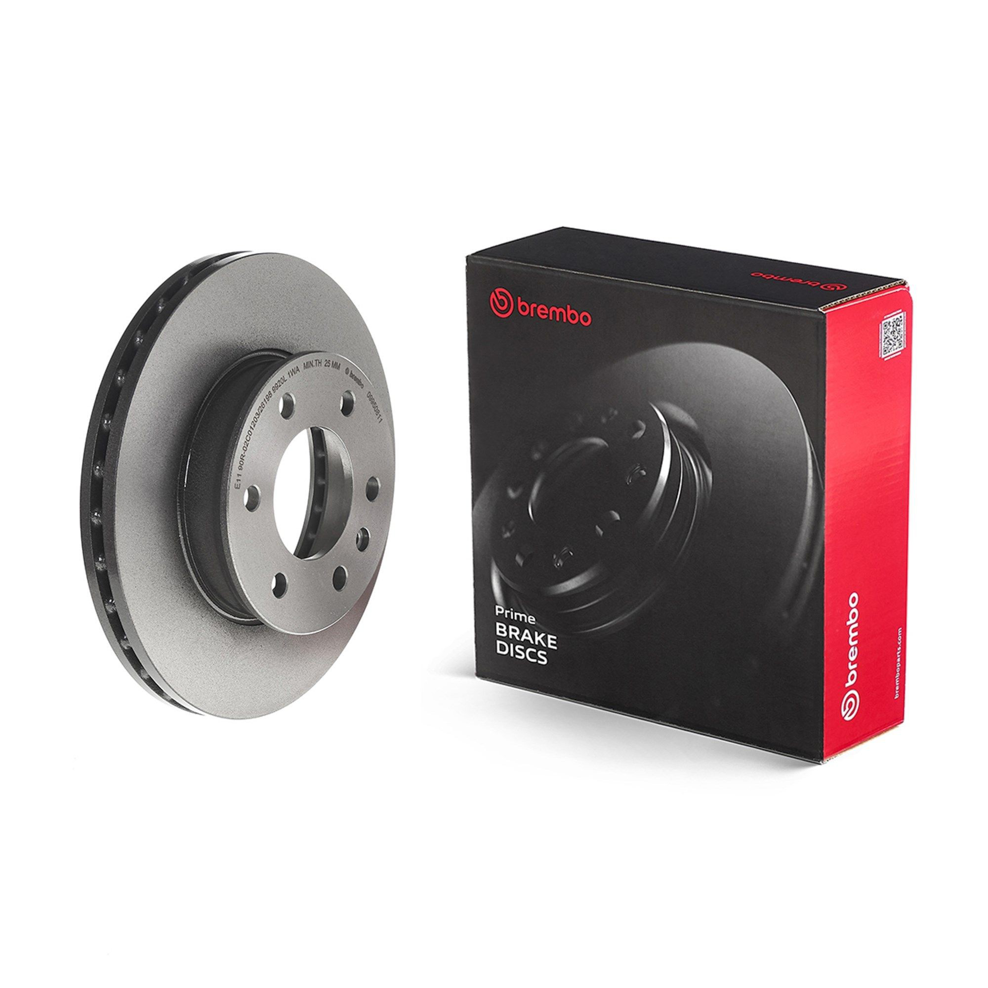 Диск переднього гальма Brembo 09950811 ціна, від 57.81 USD