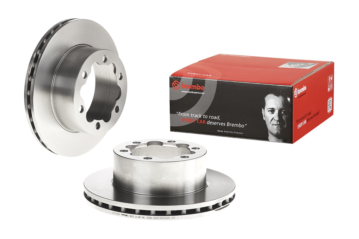 Купити 09951014 Brembo Диск заднього гальма