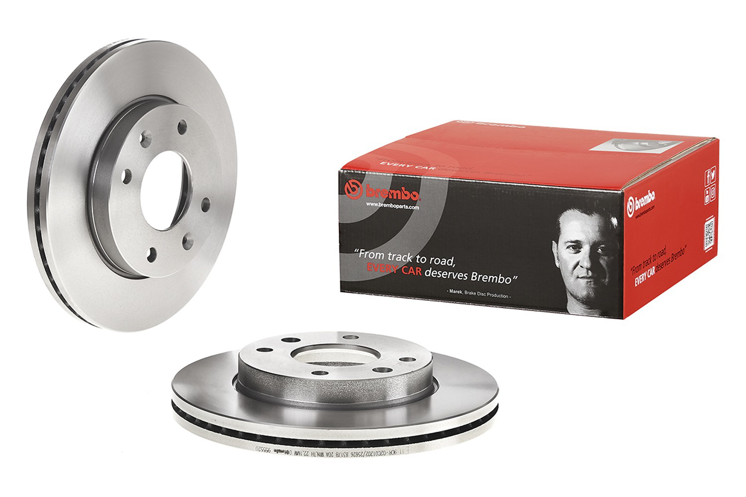 Купити 09955520 Brembo Ротор гальмівний