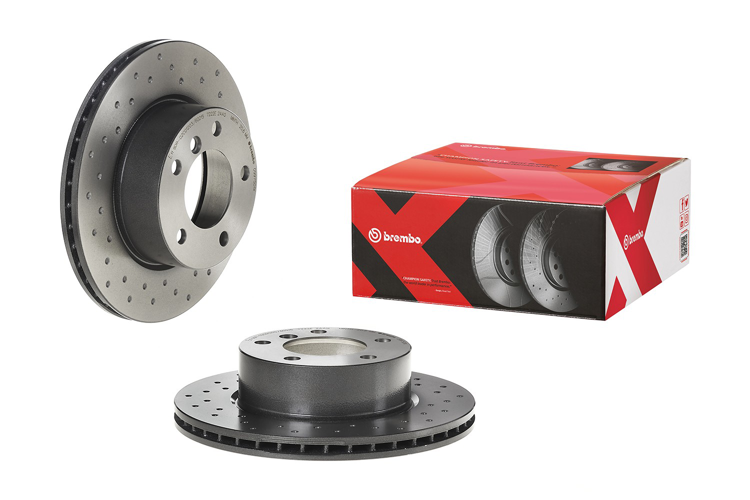 Диск переднього гальма Brembo 0997501X ціна, від 41.91 USD