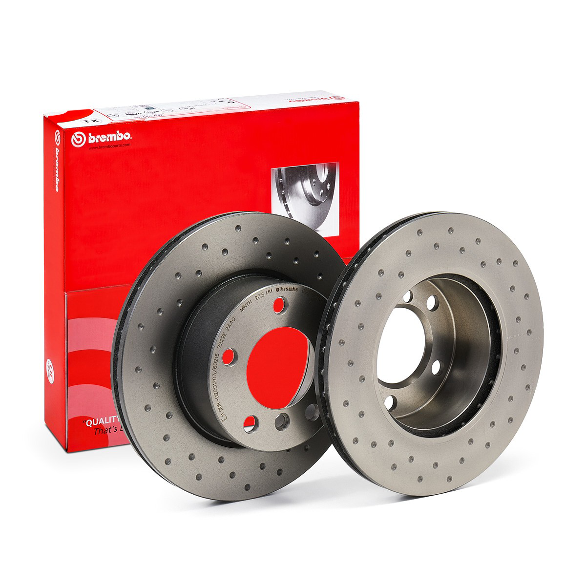 Диск переднього гальма Brembo 0997502X ціна, від 54.91 USD