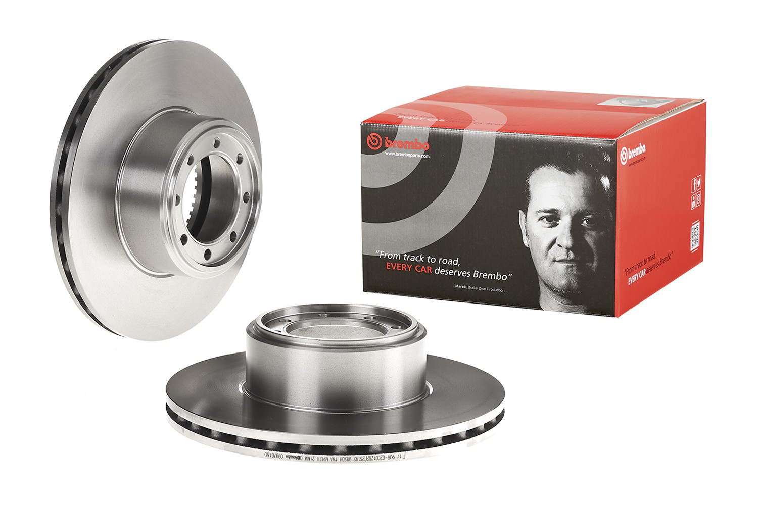 Купити 09976160 Brembo Диск заднього гальма
