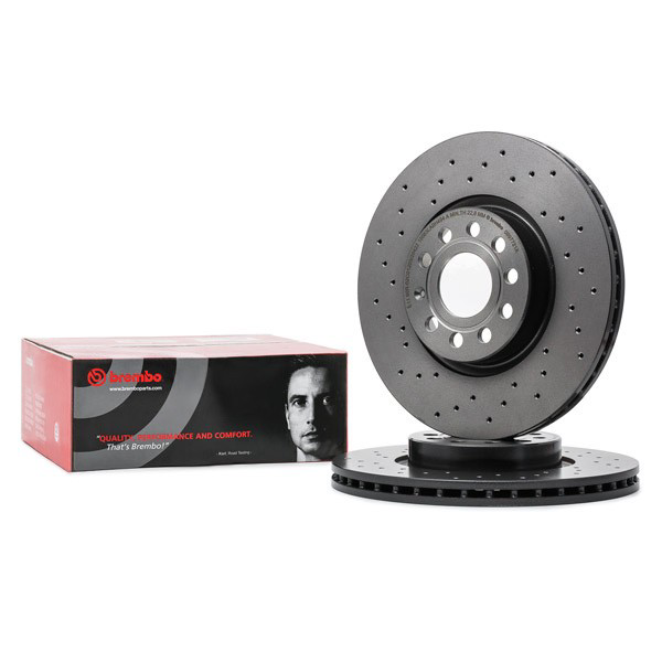Диск гальмівний передній Brembo 0997721X