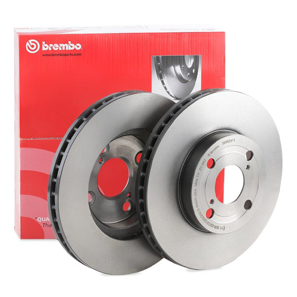 Купити 09982411 Brembo Ротор гальмівний