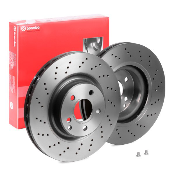 Диск переднього гальма Brembo 09982511 ціна, від 103.75 USD